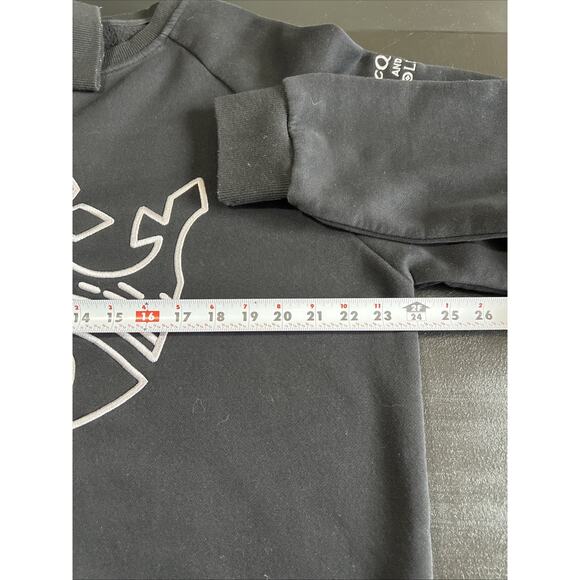 McQueen And The Violet Fog Sweatshirt Mens XL Black Wiz Khalifa Cotton Crewneck - Picture 6 of 8